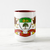 Murphy Irish Coat of Arms Shield Combo Tasse (Zentrum)