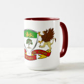 Murphy Irish Coat of Arms Shield Combo Tasse (VorderseiteRechts)