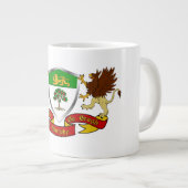 Murphy Irish Coat of Arms Shield Jumbo Tasse (Vorderseite Rechts)