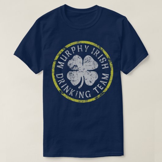 Murphy Irish Drinking Team T-Shirt (Design vorne)