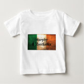 Murphy Irish Flag Baby T-shirt (Vorderseite)