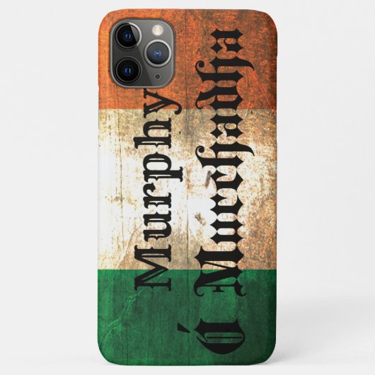 Murphy Irish Flag Case-Mate iPhone Hülle (Rückseite)
