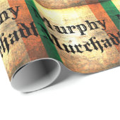 Murphy Irish Flag Geschenkpapier (Rolleneckpunkt)