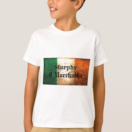 Murphy Irish Flag T-Shirt (Vorderseite)