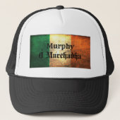 Murphy Irish Flag Truckerkappe (Vorderseite)