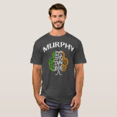 Murphy Irish Kleeblatt St Patricks Day T-Shirt (Vorne ganz)