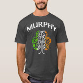 Murphy Irish Kleeblatt St Patricks Day T-Shirt (Vorderseite)