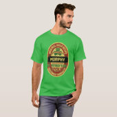 Murphy Irish Name St. Patrick's Day Stout Proud T-Shirt (Vorne ganz)
