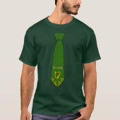 Murphy Irish Necktie T - Shirt mit Harp (Vorderseite)