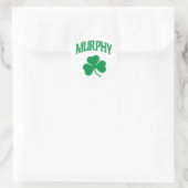 Murphy Irish Runder Aufkleber (Tasche)