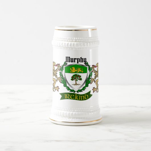 Murphy Irish Shield Bierglas (Mittel)