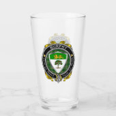Murphy Irish Shield Bierglas Glas (Rückseite)