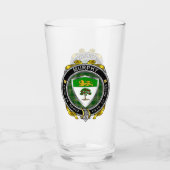 Murphy Irish Shield Bierglas Glas (Vorderseite)