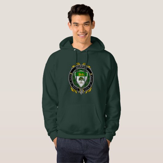 Murphy Irish Shield Hoodie (Vorne ganz)