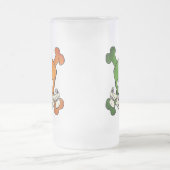 Murphy Irish Skull Mattglas Bierglas (Mittel)
