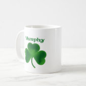 Murphy-Kleeblatt Kaffeetasse (Vorderseite Links)