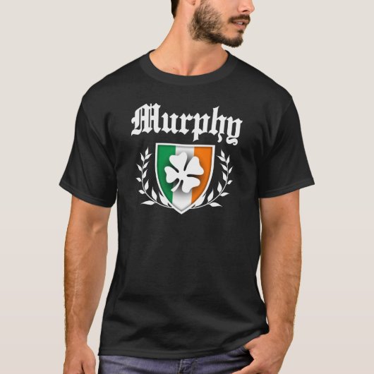 Murphy-Kleeblatt-Wappen T-Shirt (Vorderseite)