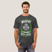 Murphy Name St Patricks Day Irish Legend T-Shirt (Vorne ganz)