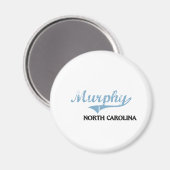 Murphy North Carolina City Classic Magnet (Vorderseite/Rückseite)