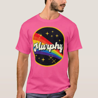Murphy Regenbogen im Weltraum im Vintage-Stil T-Shirt