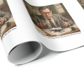 Murphy schreibt zum ersten Mal ein Gesetz Geschenkpapier (Rolleneckpunkt)
