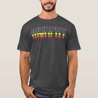 Murphy Vorname Lustig Vintage Sonnenuntergang Murp T-Shirt