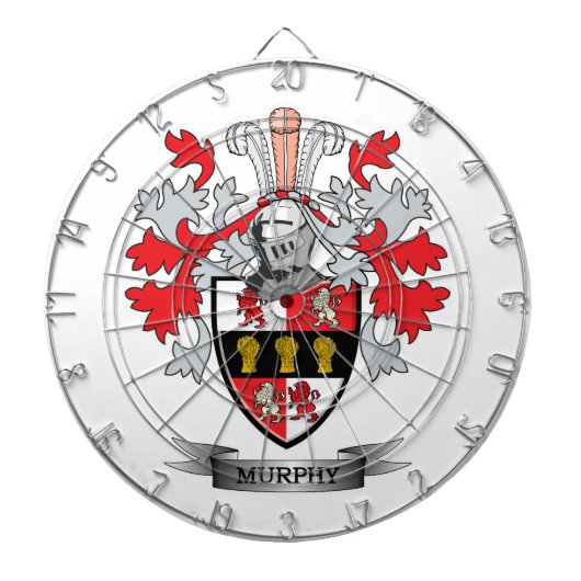 Murphy-Wappen Dartscheibe (vorne)