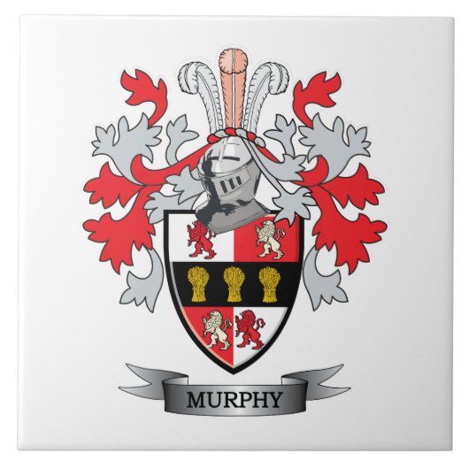 Murphy-Wappen Fliese (Vorderseite)