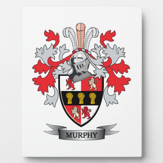 Murphy-Wappen Fotoplatte (Vorderseite)