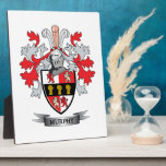 Murphy-Wappen Fotoplatte<br><div class="desc">Holen Sie sich Ihr Murphy Nachname Familienwappen oder Wappen auf all diese preiswerten Geschenke gedruckt. Irish Murphy Familienwappen und Murphy Coat of Arms</div>