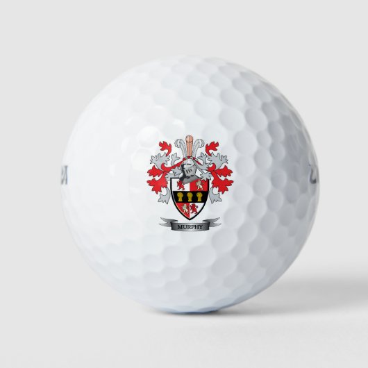 Murphy-Wappen Golfball (Vorderseite)