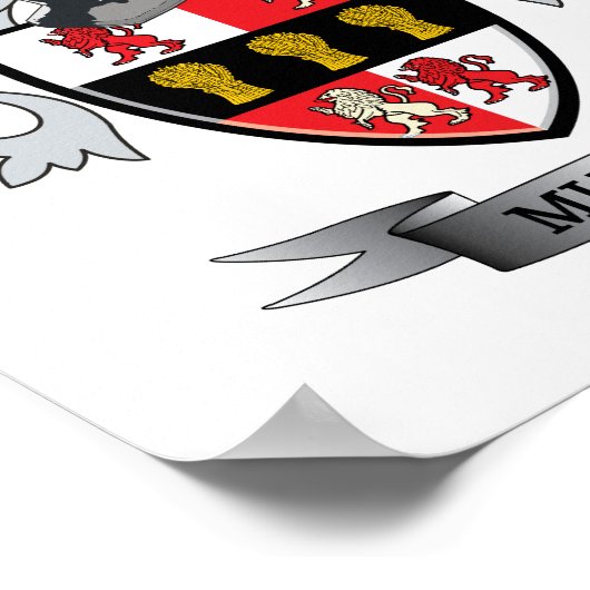 Murphy-Wappen Poster (Ecke)