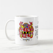 Murphy-Wappen-Tasse Kaffeetasse (Links)