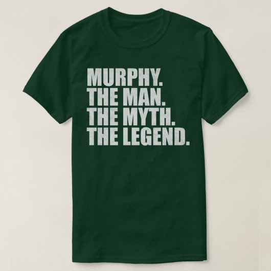 MurphyMurphy Name Murphy Vorname T-Shirt (Design vorne)