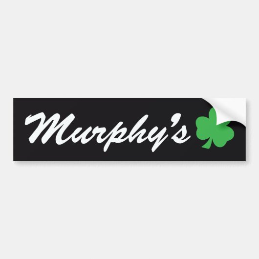 Murphys Autoaufkleber (Vorne)
