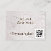 Murphys Business Card Visitenkarte (Rückseite)