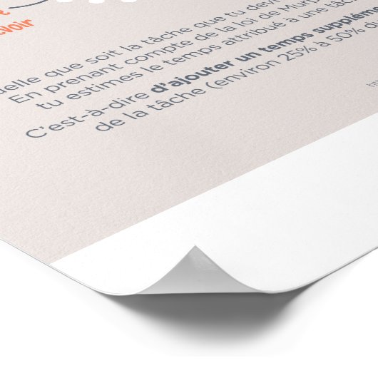 Murphys Gesetz Poster (Ecke)