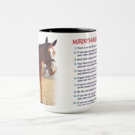 Murphys Gesetzeskastanie Tasse (Zentrum)