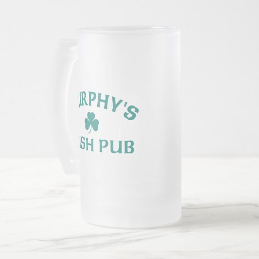 Murphy's Irish Pub Mattglas Bierglas (Vorderseite Links)