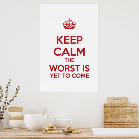 Murphy's Law Poster (Küche)