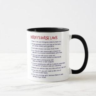 Murphys PferdegesetzesTasse Tasse