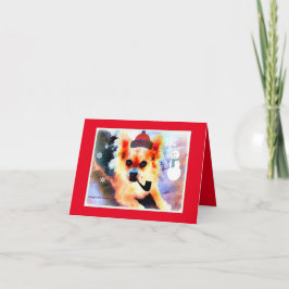 Murphy's Portrait Holiday Note Card Feiertagskarte