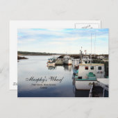 Murphy's Wharf Postkarte (Vorne/Hinten)