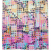 Murray Abstrakt Pattern Duschvorhang (Vorderseite)