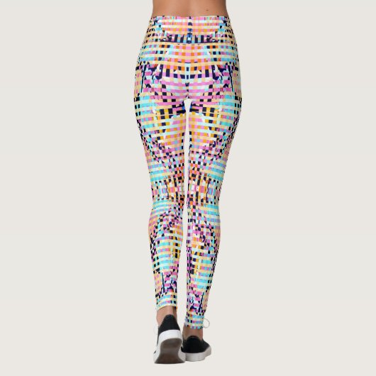 Murray Abstrakt Pattern Leggings (Rückseite)