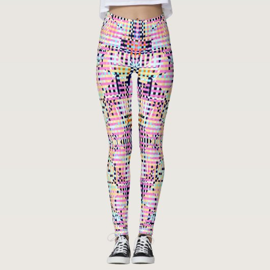 Murray Abstrakt Pattern Leggings (Vorderseite)