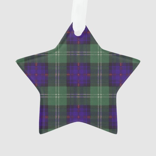 Murray Atholl Clan karierten schottischen Kilt Ornament (Rückseite)