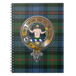 Murray Atholl Tartan & Badge Notizblock