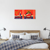Murray Best Brand Lachs Label - Alaska Leinwanddruck (Insitu (Schlafzimmer))