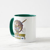 Murray Clan Abzeichen Tasse (Vorderseite Links)